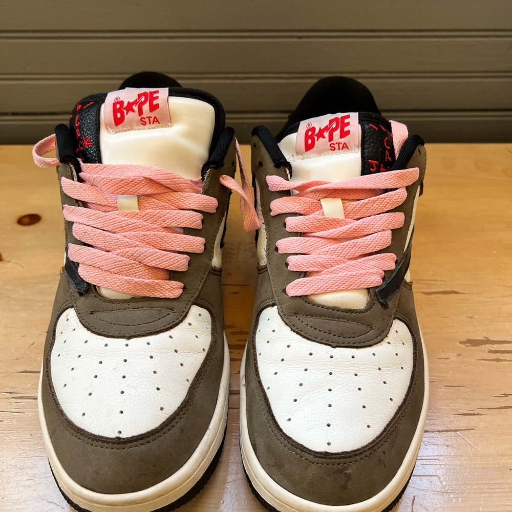 Bapesta Travis Scott James Morgan Men’s Size 10 - Picture 15 of 16